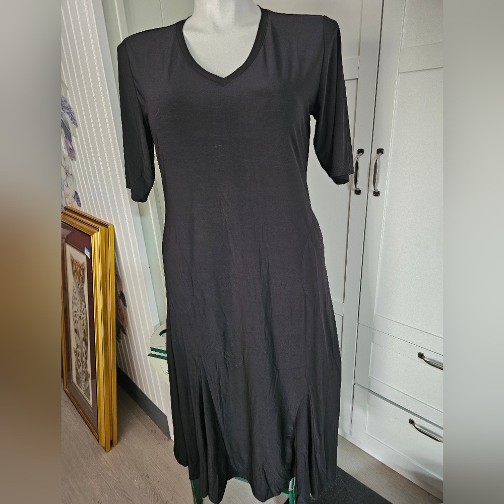 Attitudes by Renee Womens Easy Care & Wear Como Jersey Dress LP Flattering New